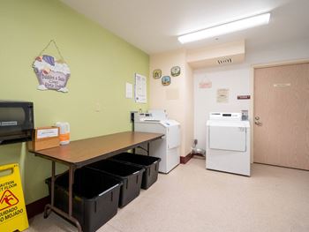 Laundry facilities - 2 coin-operated laundry rooms per floor